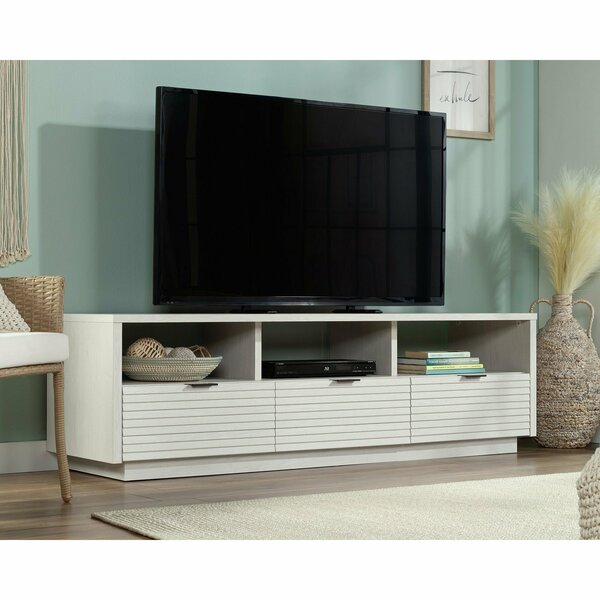 Sauder Harvey Park Entertainment Credenza Go A2 , Accommodates up to a 70 in. TV weighing 95 lbs 433483